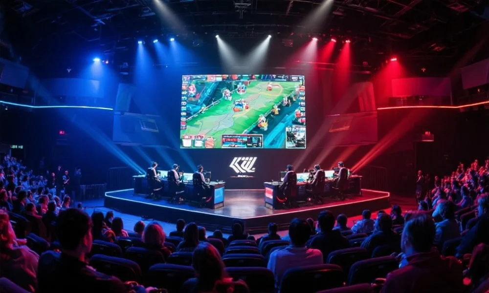 北京Smart Esports Center赛场氛围