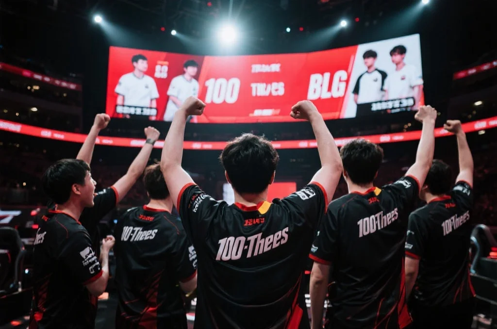 爆冷！100 Thieves 首日 1–0 击败 BLG——北美执行力与目标控场的胜利
